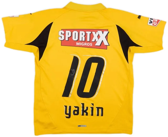 Puma 2007-08 Young Boys Home Shirt Yakin #10 - 7/10 - (YXXL)