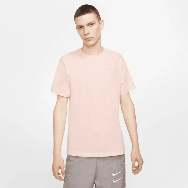 Nike Sportswear Club Men's T-Shirt - Pink - Cotton