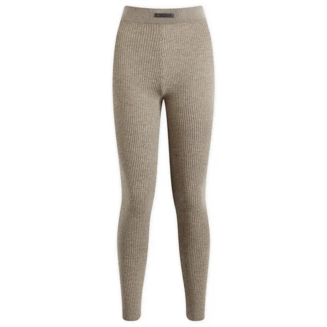 Fear of God ESSENTIALS Women's Waffle Leggings Heather Gray