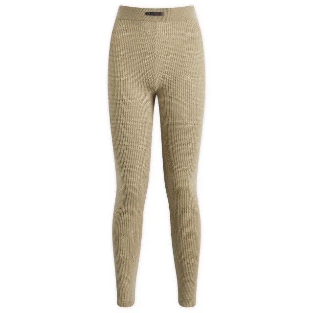 Fear of God ESSENTIALS Women's Waffle Leggings Desert Sand
