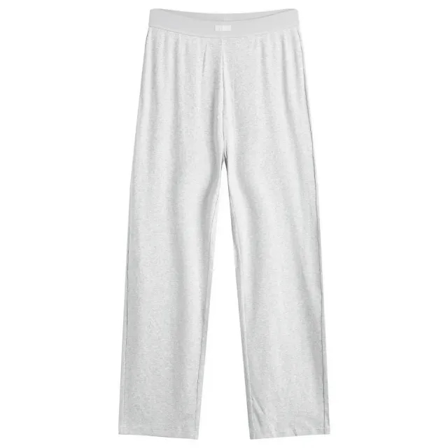 SKIMS Women's Cotton Rib Pant Light Heather Grey