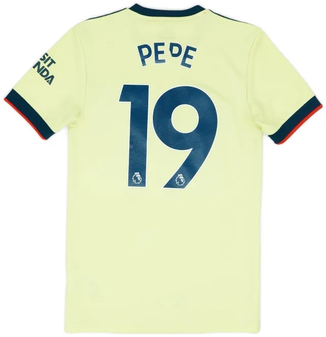 Nike 2021-22 Arsenal Away Shirt Pepe #19 - 4/10 - (XS)