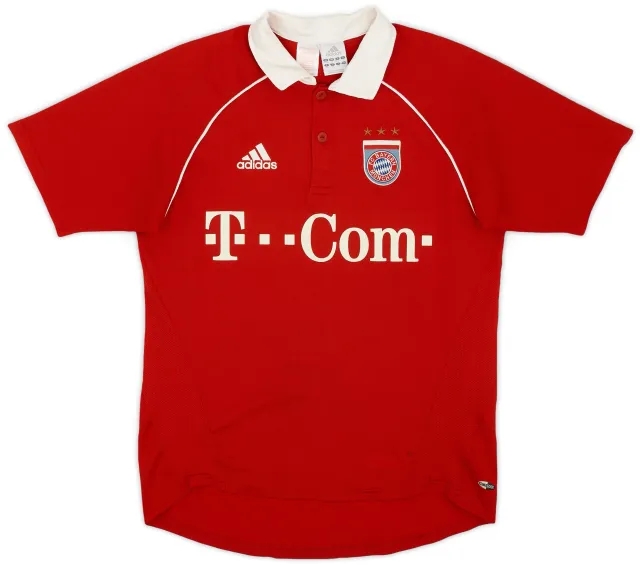 adidas 2005-06 Bayern Munich Home Shirt - 7/10 - (XL.Boys)