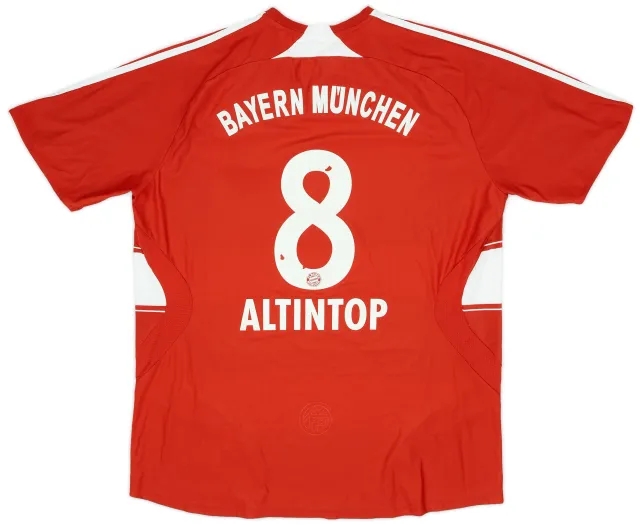 adidas 2008-09 Bayern Munich Home Shirt Altintop #8 - 5/10 - (XL)