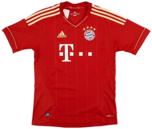 adidas 2012-13 Bayern Munich Home Shirt - 4/10 - (XL.Boys)