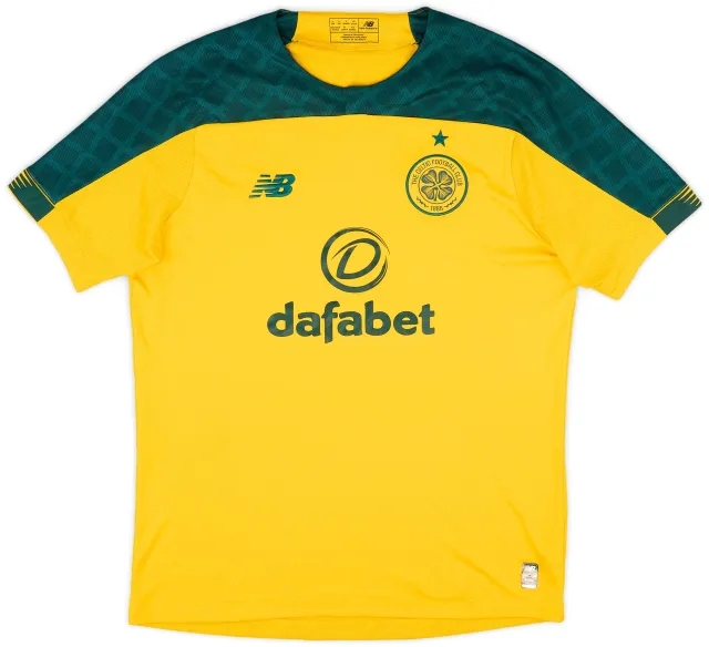 NewBalance 2019-20 Celtic Away Shirt - 9/10 - (L)