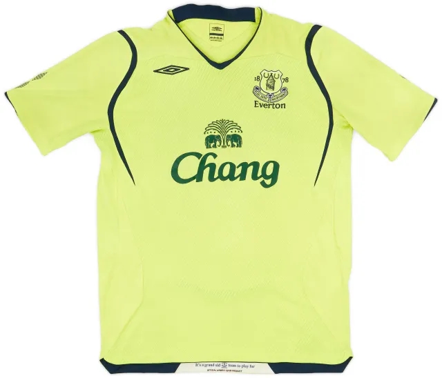 Umbro 2008-09 Everton Third Shirt - 6/10 - (L)