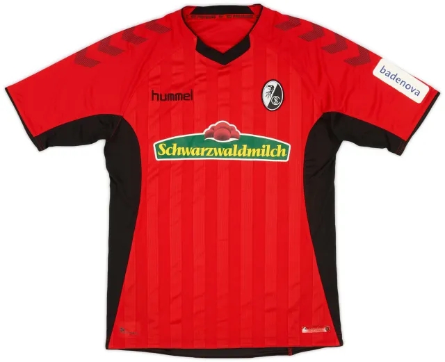 Hummel 2018-19 Freiburg Home Shirt - 9/10 - (M)