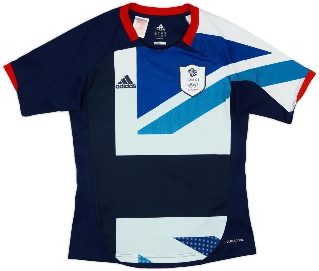 adidas 2012 Team GB Olympic Home Shirt - 8/10 - (L.Boys)