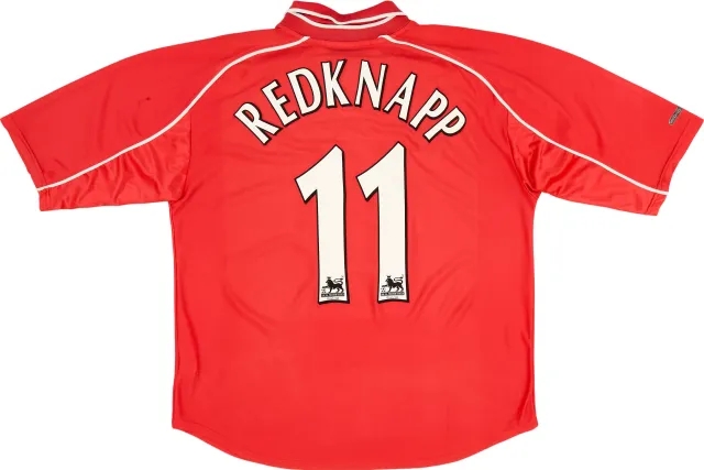 Reebok 2000-02 Liverpool Home Shirt Redknapp #11 - 5/10 - (XL)
