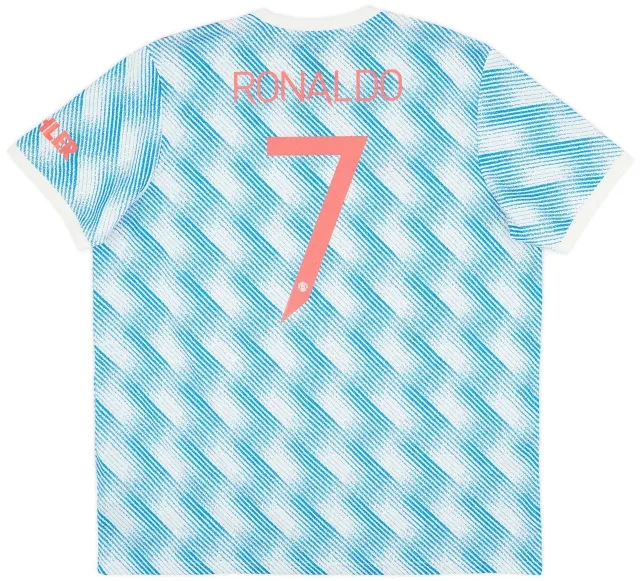 adidas 2021-22 Manchester United Away Shirt Ronaldo #7 - 9/10 - (XXL)