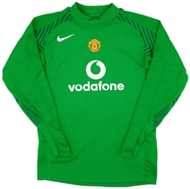 Nike 2005-06 Manchester United GK Shirt - 8/10 - (L.Boys)
