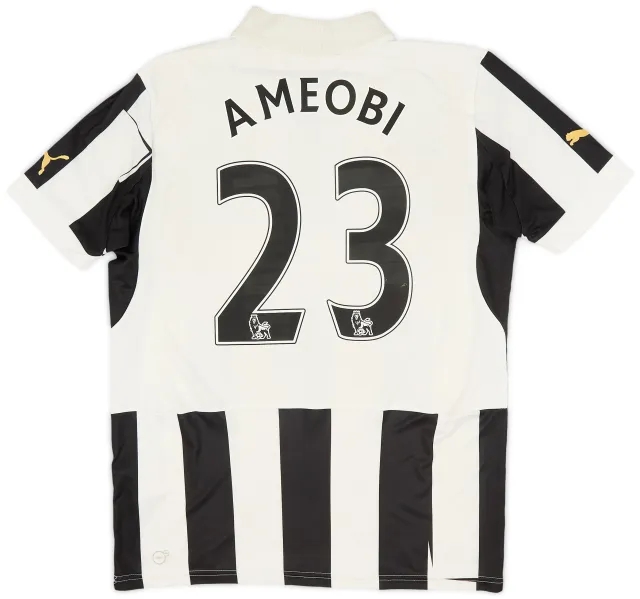 Puma 2012-13 Newcastle Home Shirt Ameobi #23 - 7/10 - (S)