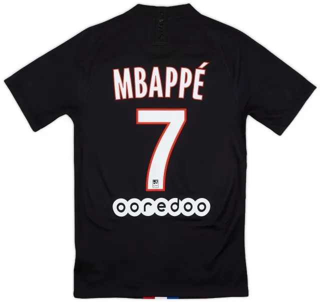 Nike 2019-20 Paris Saint-Germain Fourth Shirt Mbappe #7 - 8/10 - (XS)