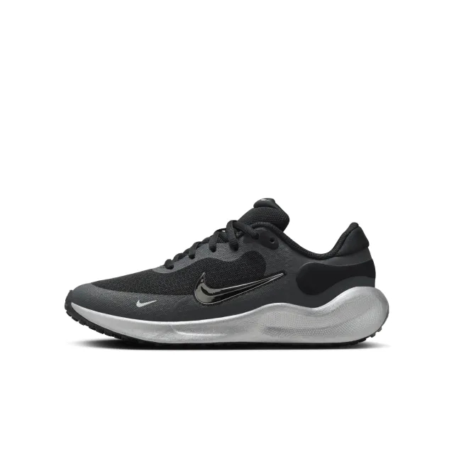 Nike black multi revolution 7 se Girls Youth trainers