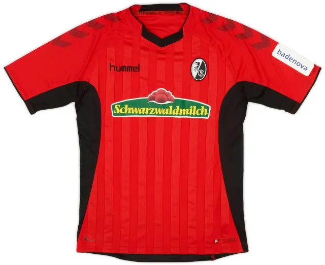 Hummel 2018-19 Freiburg Home Shirt - 9/10 - (M)