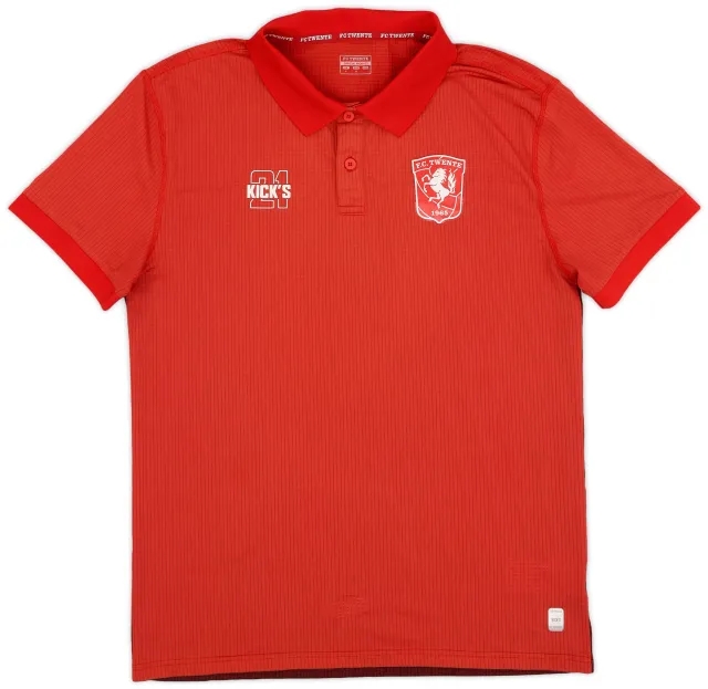 Polo Shirts 2019-20 FC Twente Kicks 21 Polo Shirt - 8/10 - (M)