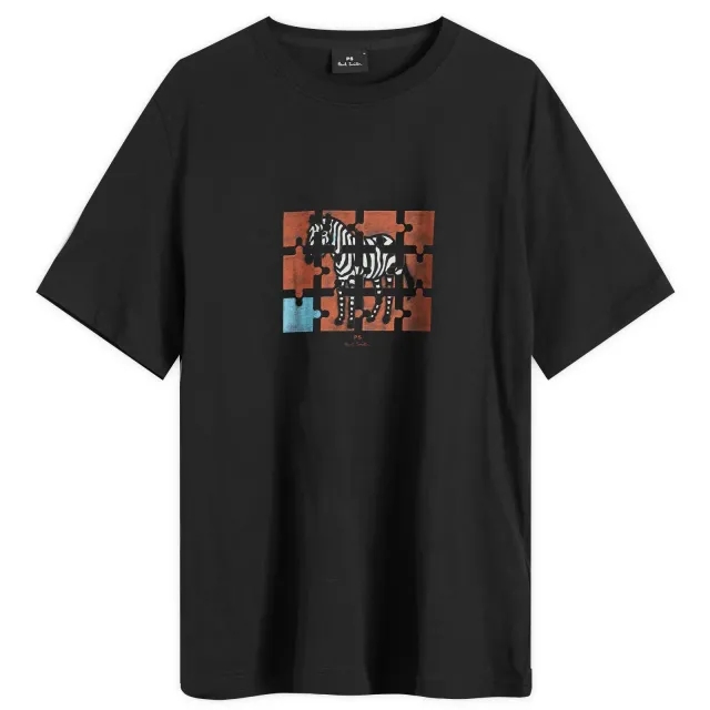 Paul Smith Men's Jigsaw T-Shirt Black