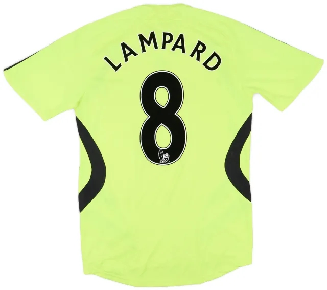 adidas 2007-08 Chelsea Away Shirt Lampard #8 - 5/10 - (S)