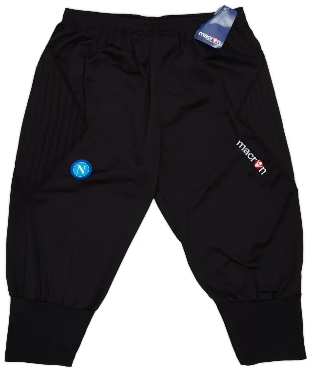 2012-13 Napoli Macron 3/4 GK Pants/Bottoms (XL)