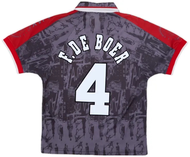 Umbro 1996-97 Ajax Away Shirt F.De Boer #4 - 9/10 - (S)