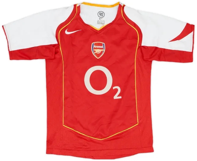 Nike 2004-05 Arsenal Home Shirt - 7/10 - (M.Boys)