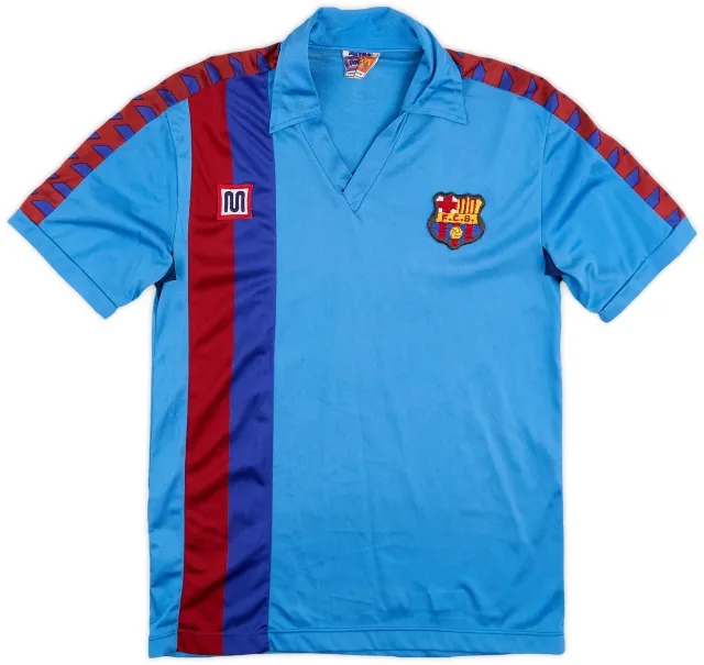 Meyba 1985-91 Barcelona Away Shirt - 8/10 - (XS)