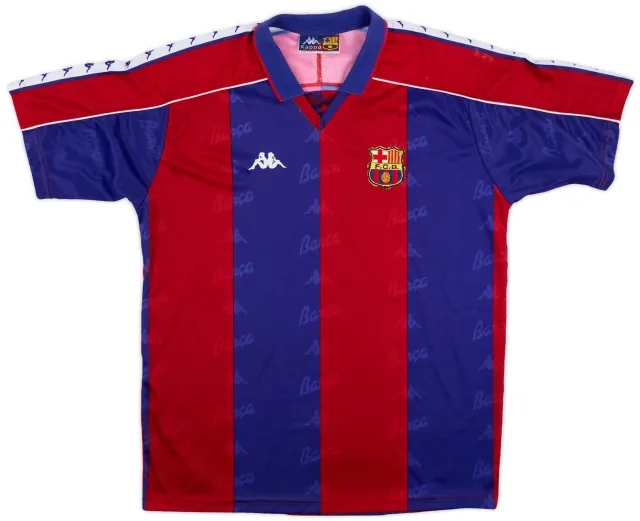 Kappa 1992-95 Barcelona Home Shirt - 7/10 - (L)