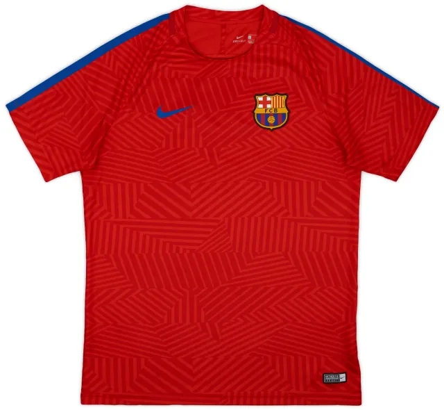 2016-17 Barcelona Nike Training Shirt - 9/10 - (L)