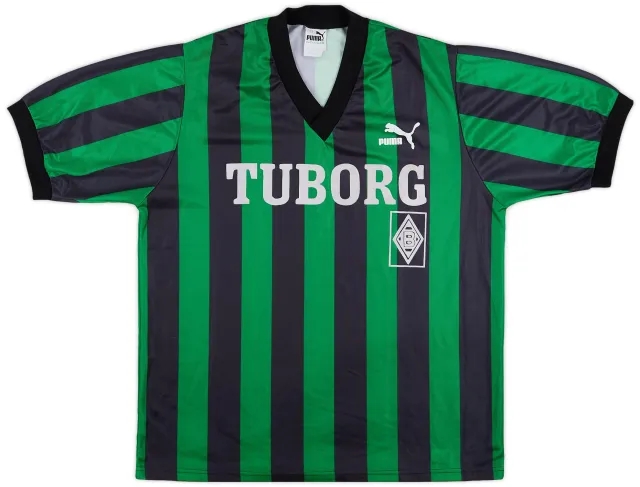 Puma 1990-92 Borussia Monchengladbach Away Shirt - 7/10 - (L)