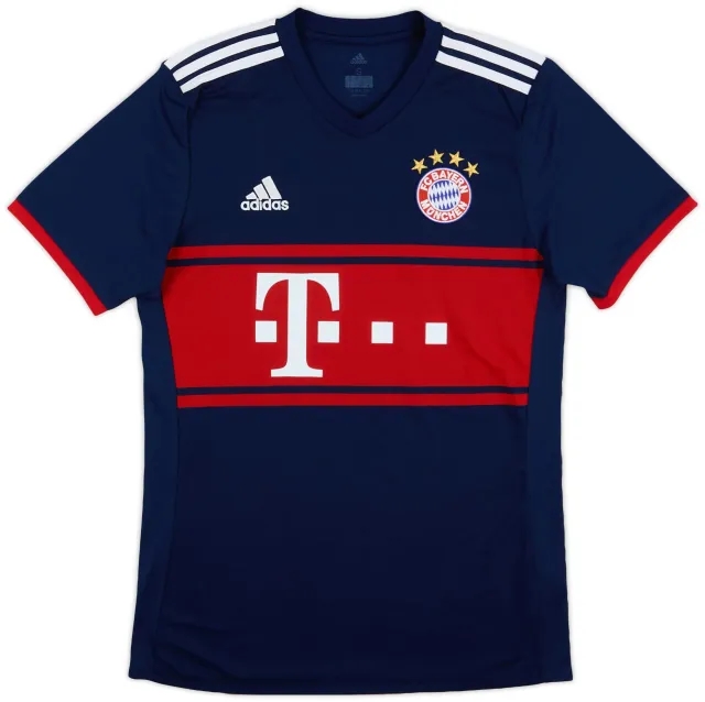 adidas 2017-18 Bayern Munich Away Shirt - 9/10 - (S)