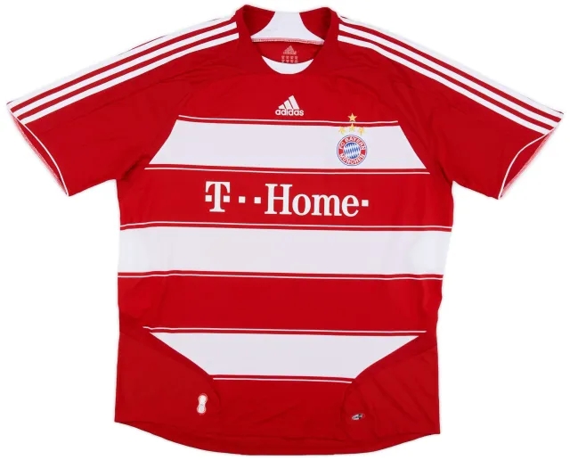 adidas 2008-09 Bayern Munich Home Shirt - 8/10 - (XXL)