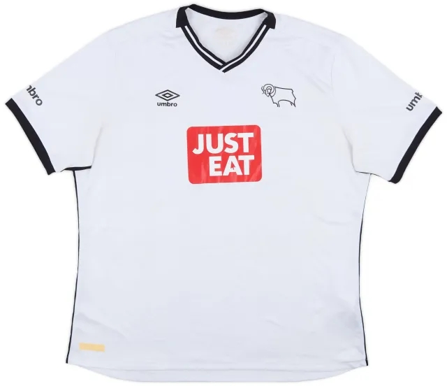 Umbro 2015-16 Derby County Home Shirt - 8/10 - (XXL)