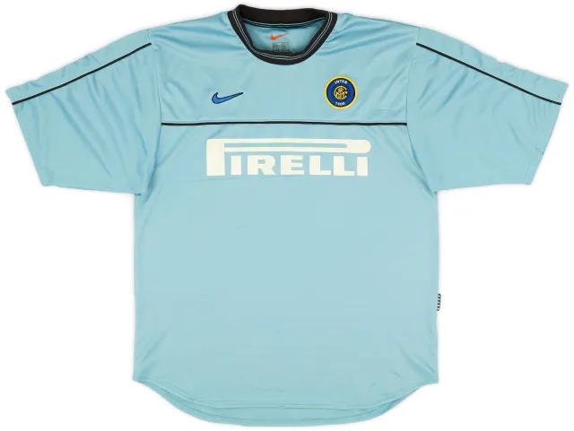 Nike 1999-00 Inter Milan GK S/S Shirt - 8/10 - (M)