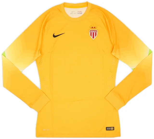 Nike 2014-15 Monaco Player Issue GK Shirt - 9/10 - (M)
