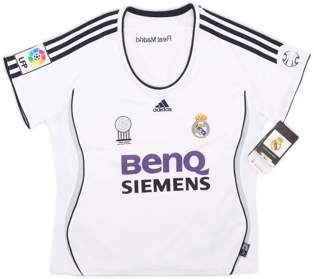 adidas 2006-07 Real Madrid Home Shirt (Women's L)