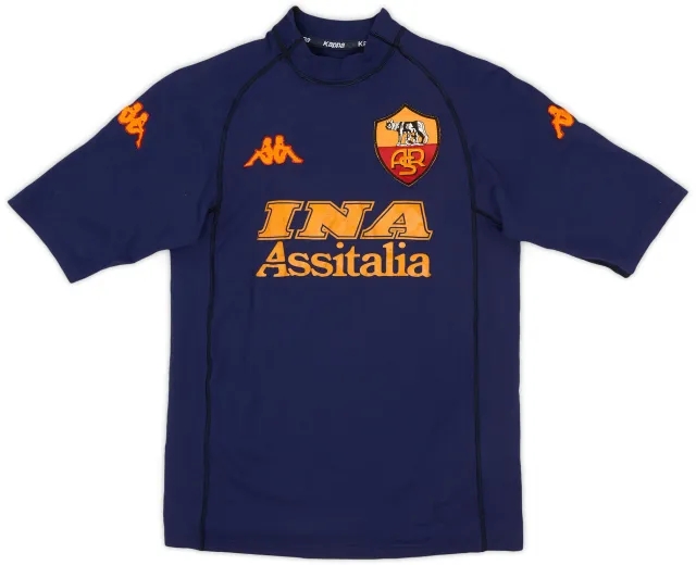 Kappa 2000-01 Roma Third Shirt - 7/10 - (S)