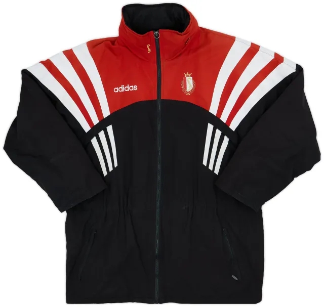 1996-97 Standard Liege adidas Padded Bench Coat - 7/10 - (L/XL)