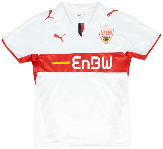 Puma 2008-09 Stuttgart Home Shirt - 6/10 - (S)