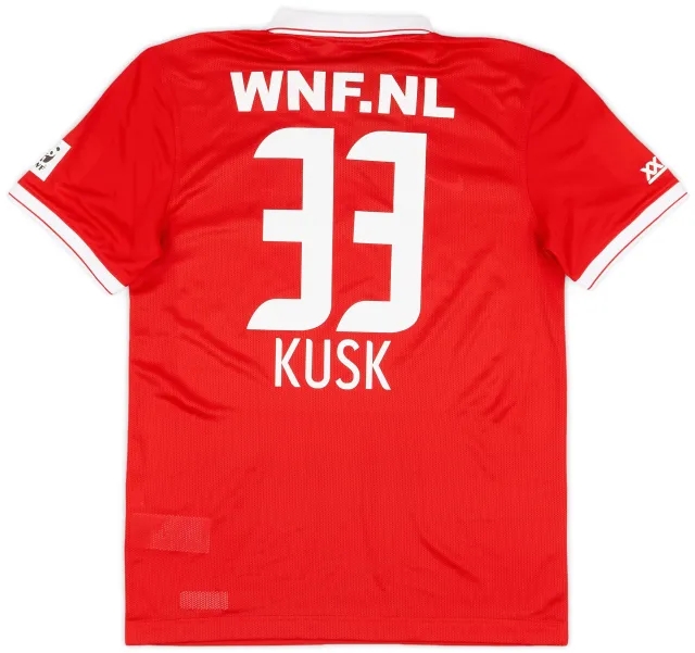 Nike 2014-15 FC Twente Match Issue Home Shirt Kusk #33