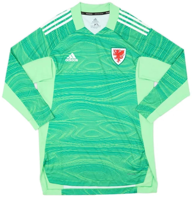 adidas 2021 Wales GK Shirt - 8/10 - (Women's M)