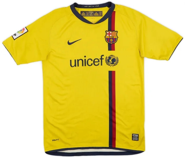 Nike 2008-10 Barcelona Away Shirt - 5/10 - (L.Boys)