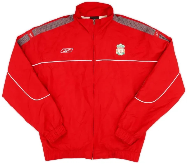 2003-04 Liverpool Reebok Track Jacket - 8/10 - (M)