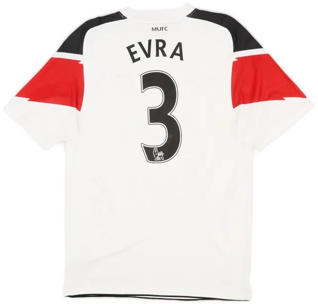 Nike 2010-12 Manchester United Away Shirt Evra #3 - 5/10 - (S)