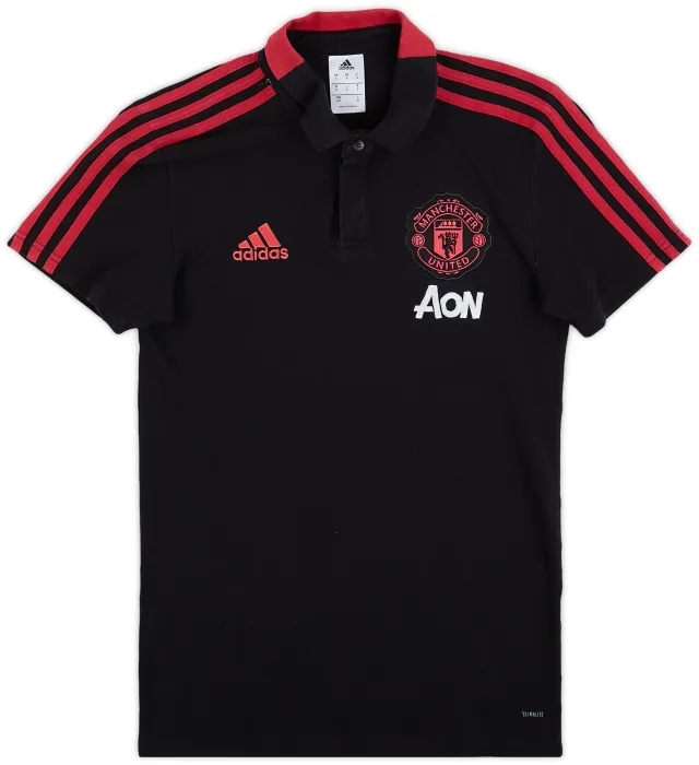 2018-19 Manchester United adidas Polo Shirt - 8/10 - (S)