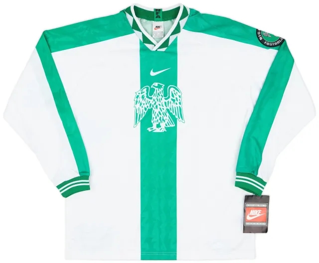1996-98 Nigeria Player Issue Nike Training L/S Shirt (XL)