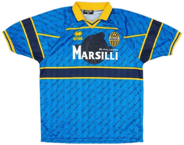 Errea 1998-99 Hellas Verona Home Shirt #10 - 6/10 - (XL)