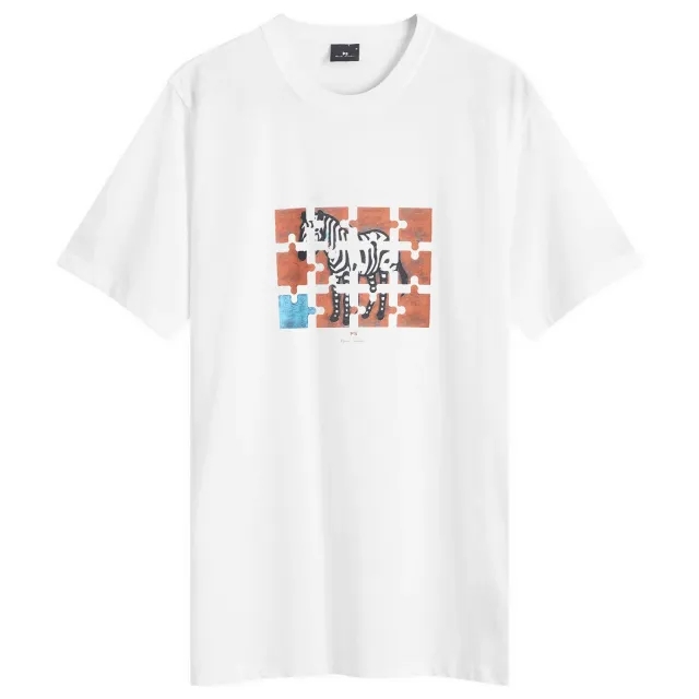 Paul Smith Men's Jigsaw T-Shirt White