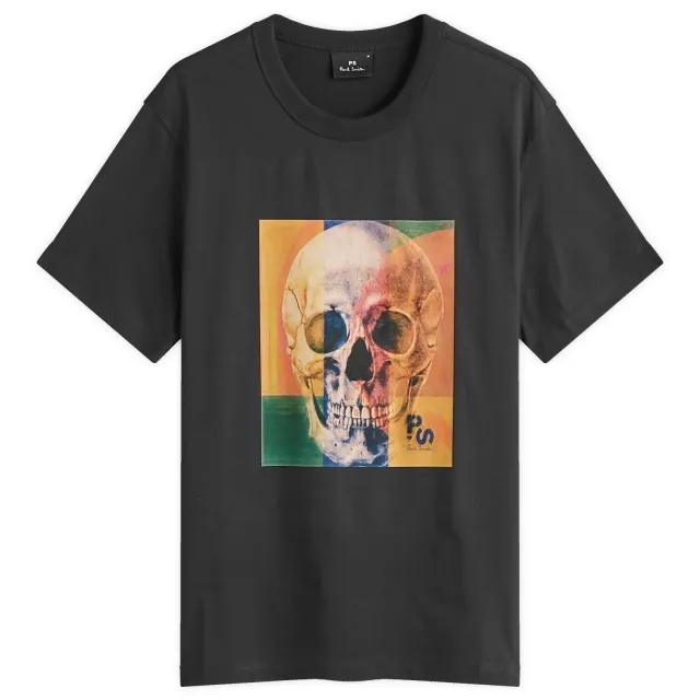 Paul Smith Men's Skull Square T-Shirt Black