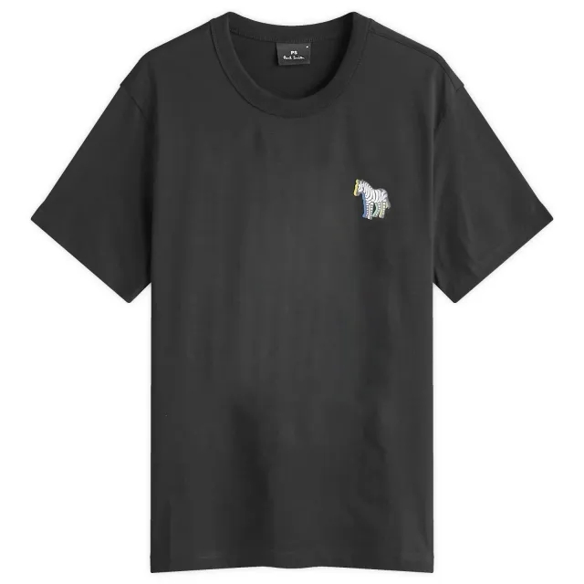 Paul Smith Men's Zebra Puff T-Shirt Black